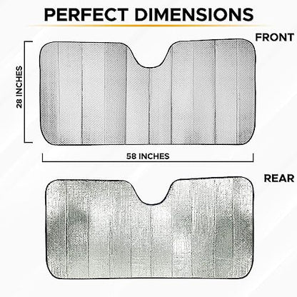 Accordion Car Windshield Sun Shade