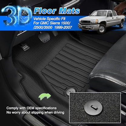 Floor Mats Fit for Chevy Silverado 2001