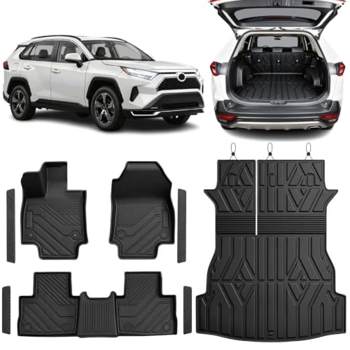 TPE Floor Mats Set for Toyota RAV4 Gas 2025 2024 2023 2022 2021 2020 2019