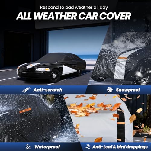 Multi Layer Car Cover Custom Fit for Ford Crown Victoria