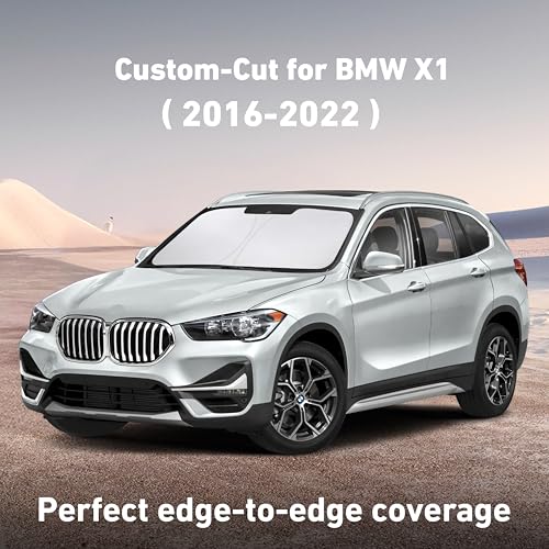 Windshield Sunshade Compatible for BMW X1 2016