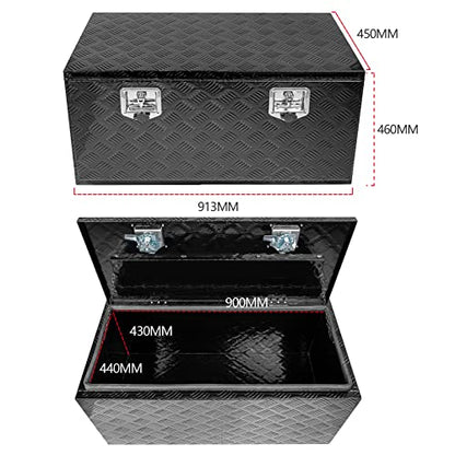 36" x 18" x 18" Truck Tool Box Pickup Truck Bed Toolbox Heavy Duty