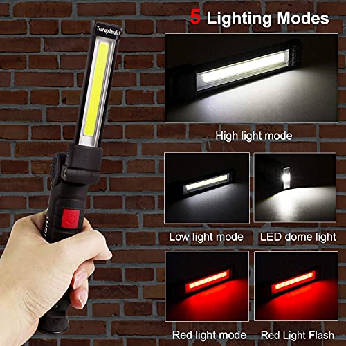 Rechargeable LED Work Light (4 Count)