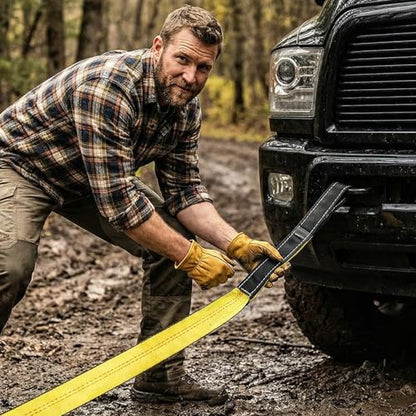 Recovery Tow Strap 2in×20ft Heavy Duty 20 (20 Foot)
