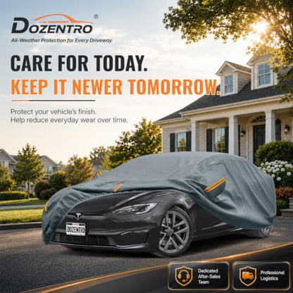 Waterproof Heavy Duty Car Cover Custom Fit Tesla Model S