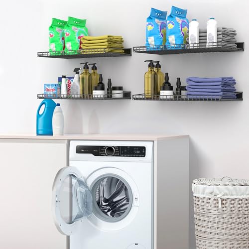 Wall Mounted Storage Shelf for Garage (4 Count)
