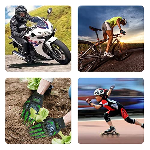 Motorcycle Gloves Touch Screen Full Finger Riding Gloves Knuckle Protection for Men and Women for Dirt Riding