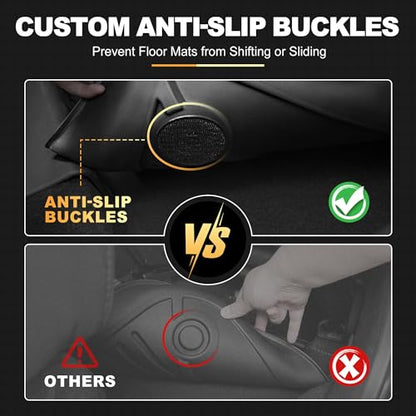Floor Mats Set for Nissan Rogue 2021