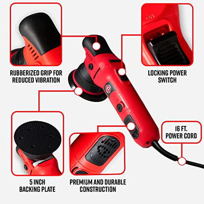 Adam's 9mm Dual Action Car Polisher
