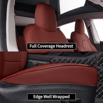 Model Y Seat Covers Custom Fit for Tesla Model Y Long Range