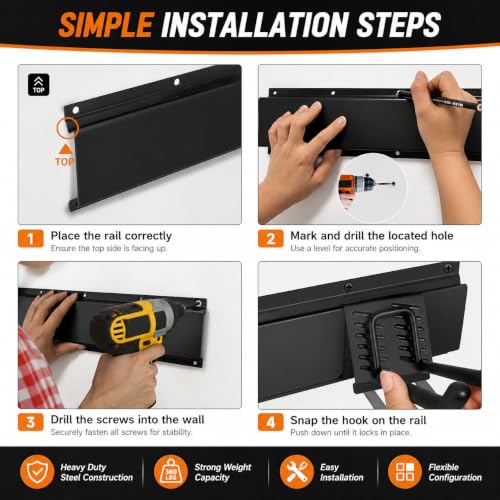 Garage Tool Organizer Wall Mount