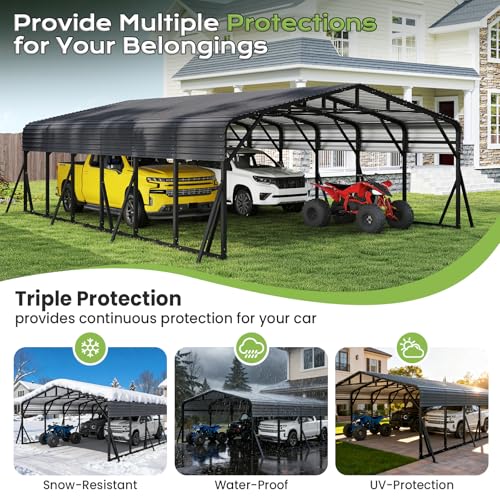20x30FT Metal Carport