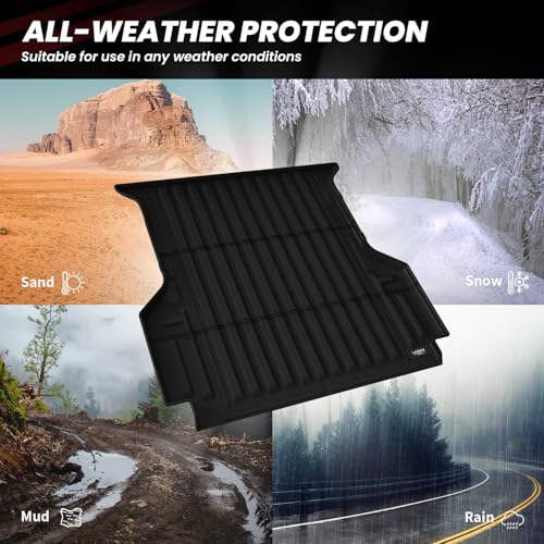 Bed Mat for Ford Ranger 2026 2025 2024 5.0ft Truck Bed Box