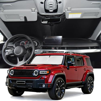 Windshield Sun Shade for Toyota Land Cruiser 2024