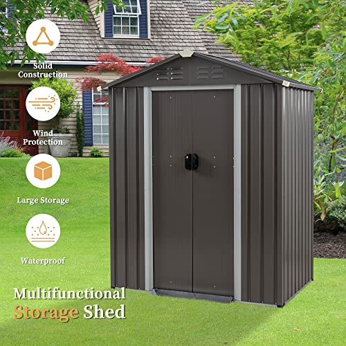 5 x 3 x 6 FT Outdoor Storage Shed