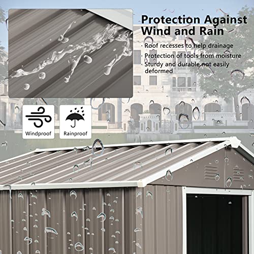 6x5 FT Outdoor Storage Shed