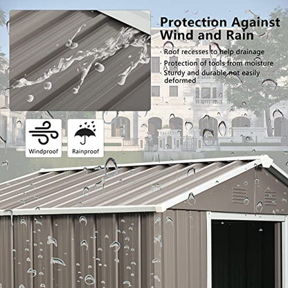 6x5 FT Outdoor Storage Shed