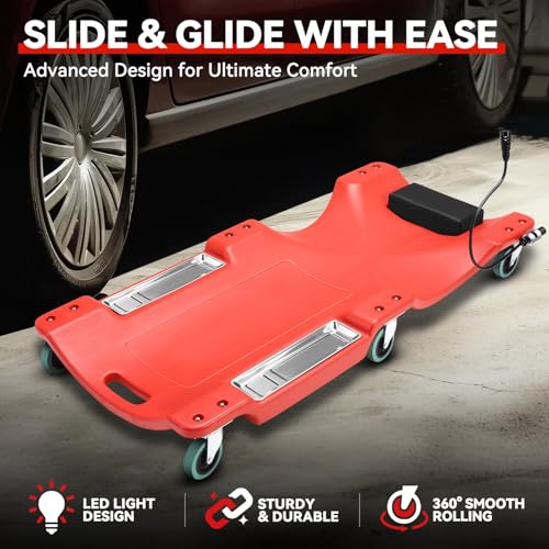 40 in Low Profile Car Rolling Mechanic Creeper