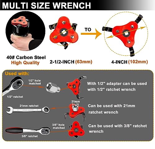 Oil Filter Wrench Set
