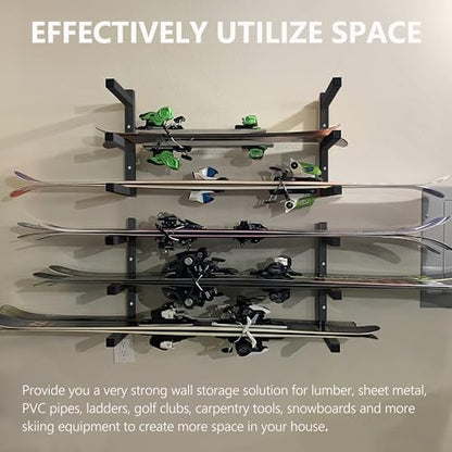 Wood Storage Racks with 3 Level