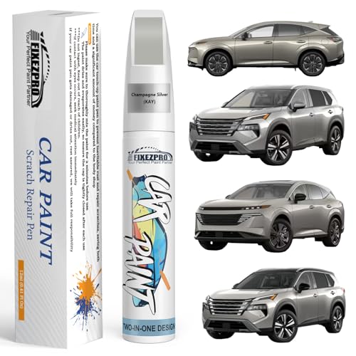 KAY Champagne Silver Touch Up Paint for Nissan