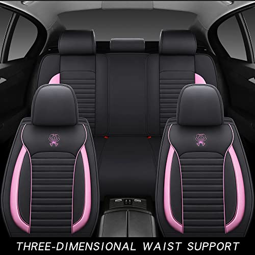LK Full Set Car Seat Covers for Front Seats and Rear Seats