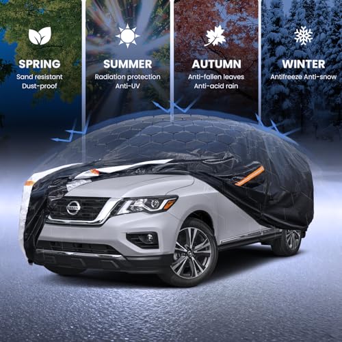 Multi Layer Car Cover Custom Fit for Nissan Pathfinder