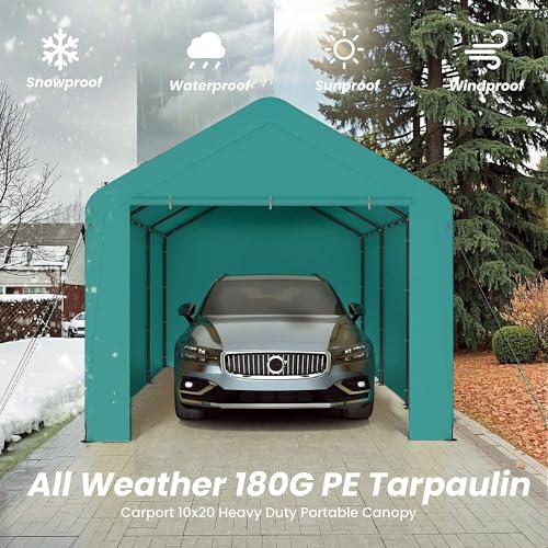 Carport 10x20 Heavy Duty Portable Garage w
