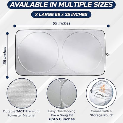 Truck Windshield Sun Shade