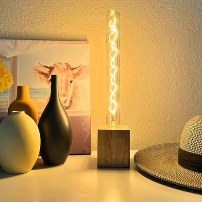 Vintage LED Spiral Filament Bulb T10