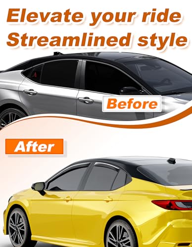 in Channel Window Visors Rain Guards for Toyota Camry 2025 2026 (4 Count)