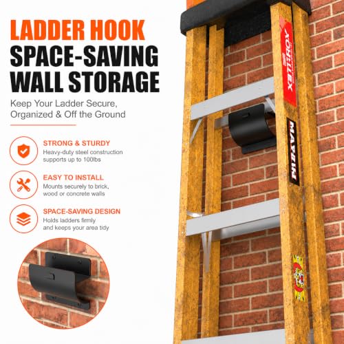 Heavy Duty Ladder Hook for Garage