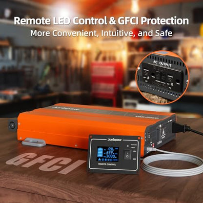 3080W Pure Sine Wave Power Inverter 12V to 110