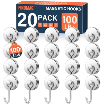 Magnetic Hooks (20 Count)