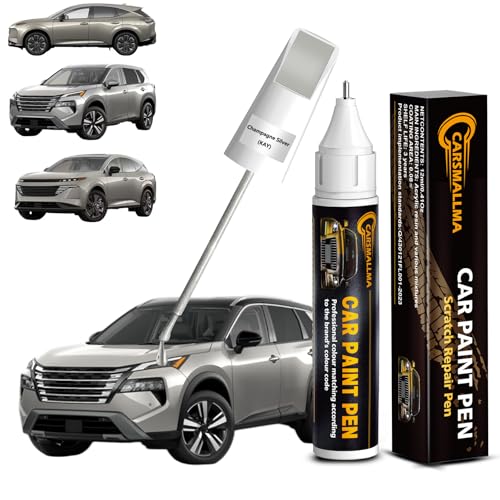 KAY Champagne Silver Car Touch Up Paint for Nissan