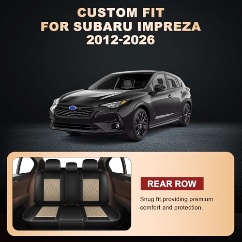Car Seat Covers for Subaru Impreza 2012