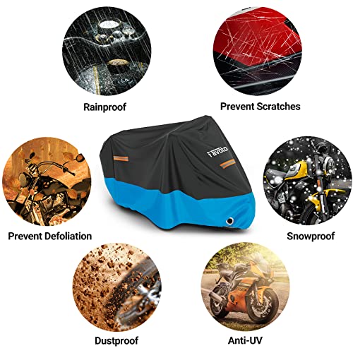 Motorcycle Cover Waterproof Outdoor Motorcycle Cover Heavy Duty