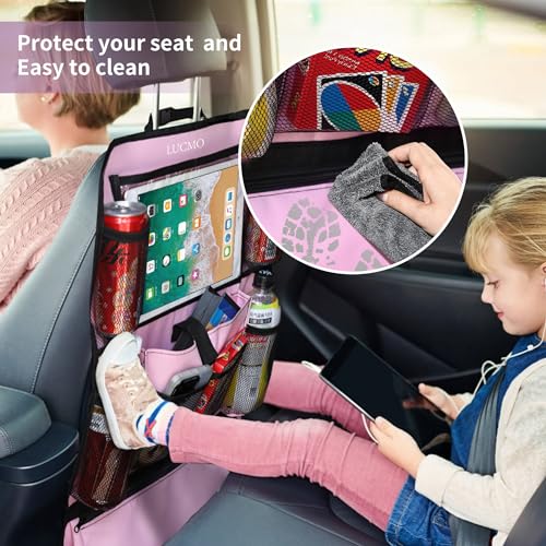 Car Backseat Organizer with Touch Screen Tablet Holder (22.9281 Ounce)