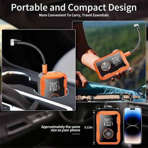 Portable Air Pump for Car Tires