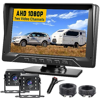 Dual RV Backup Camera System