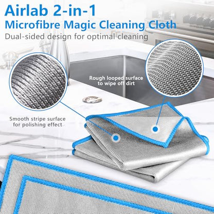 Glass Polishing Streak Free Miracle Cleaning Cloth (6 Count)