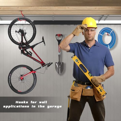 Bike Hooks Heavry Duty 6 (4 Count)