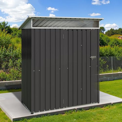 JY QAQA 5x3 FT Outdoor Garden Storage Shed