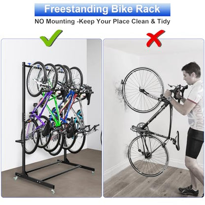 Freestanding Bike Storage Rack (300 Count)