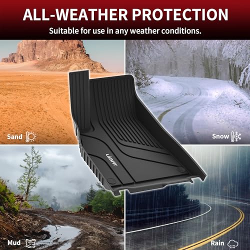 Premium Extra Thick Floor Mats for Tesla Model S & Plaid 2021
