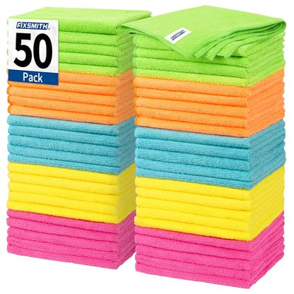 Microfiber Cleaning Cloth (50 Count)