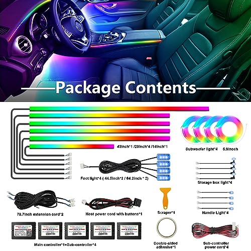Dreamcolor Acrylic Car Interior Led Kit