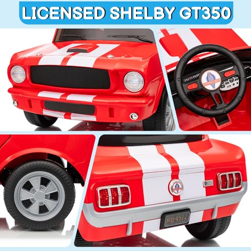 12V Licensed Shelby Electric Car for Kids