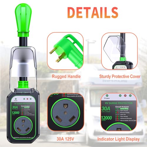 RV Surge Protectors 30 Amp
