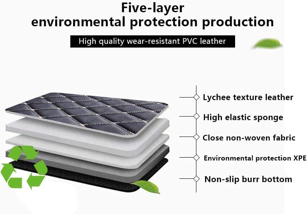 Custom Automotive Floor Mats Anbuwei Car Floor Mats Leather Anti